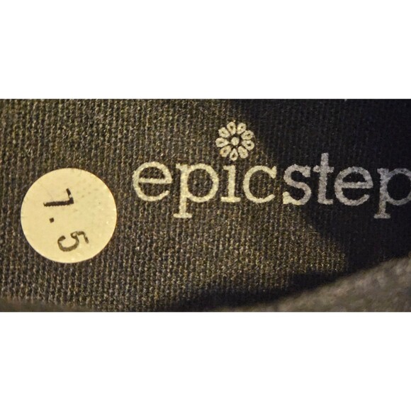 Black Sneakers Size 7.5 Epicstep Converse Punk Goth Retro Alternative 90's Y2K - Picture 2 of 3